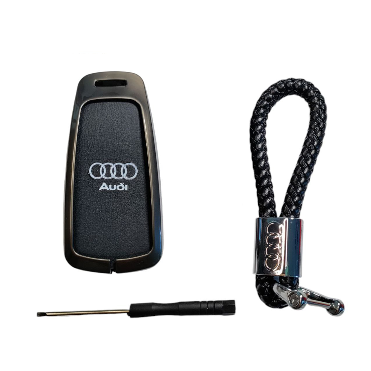 Чехол для ключа Audi металлический (25681012)