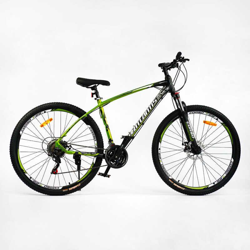 Велосипед cпортивный Corso Atlantis 29" L- 29316 рама алюминиевая 19'' 21 скорость (116127) - фото 1 Велосипед cпортивный Corso Atlantis 29" L- 29316 рама алюминиевая 19'' 21 скорость (116127) - фото 1