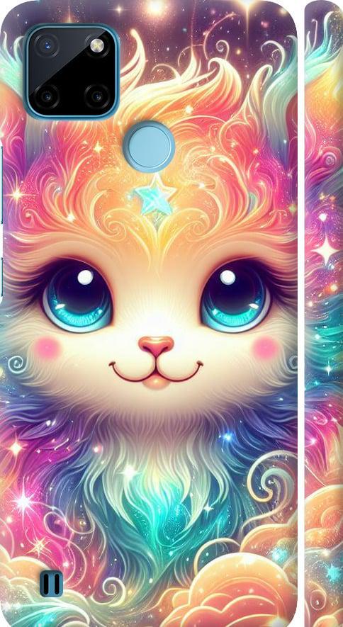 Чехол на Realme C25Y Сказочный котенок (5813m-2553-42517)