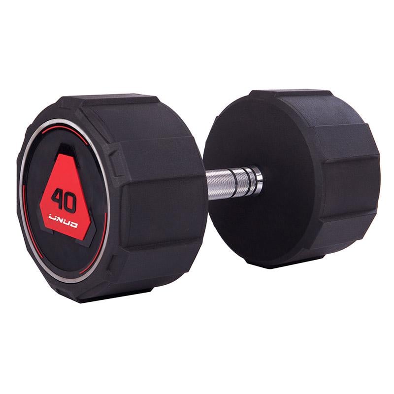 Гантель цельная LI NUO TA-3618 40 кг Черный (56508165)