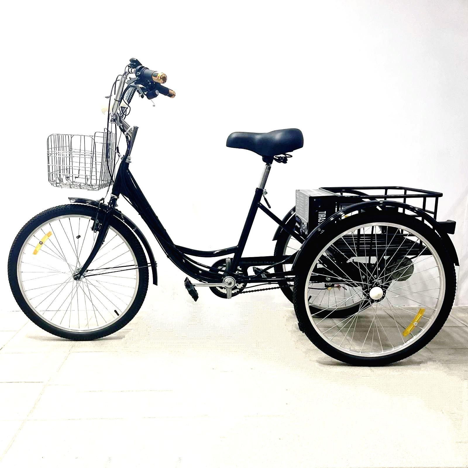 Електровелосипед триколісний Tiras Helper City 2424 36V/450W 19,5Ah