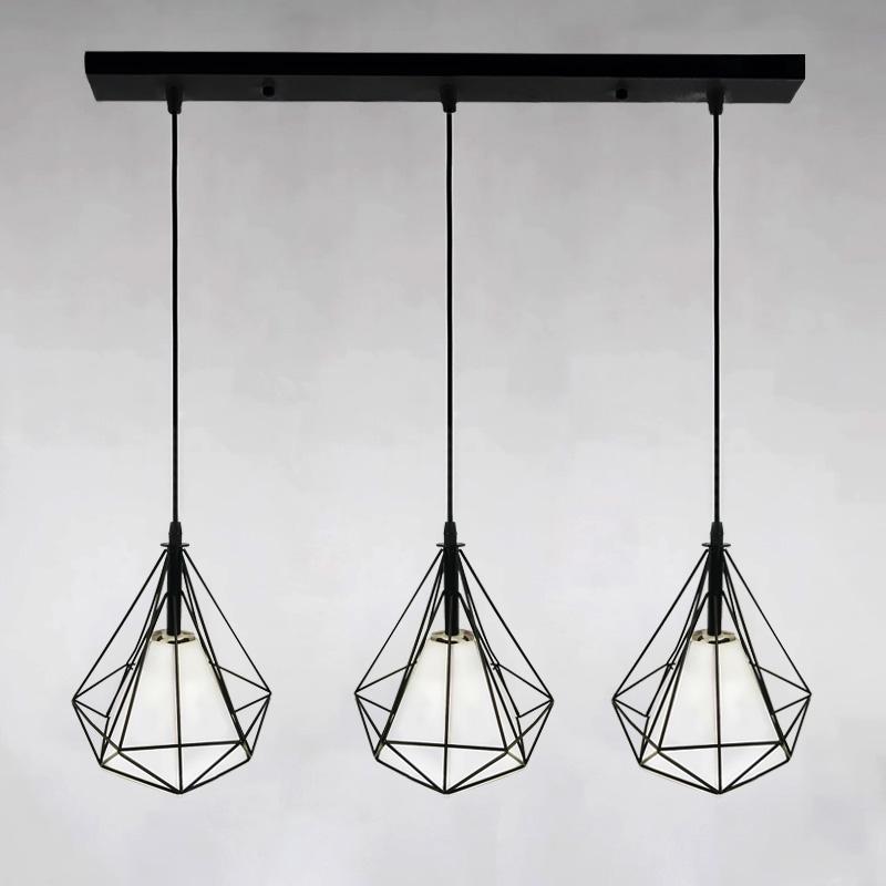 Люстра подвесная Light House NM-15297/3 Черный