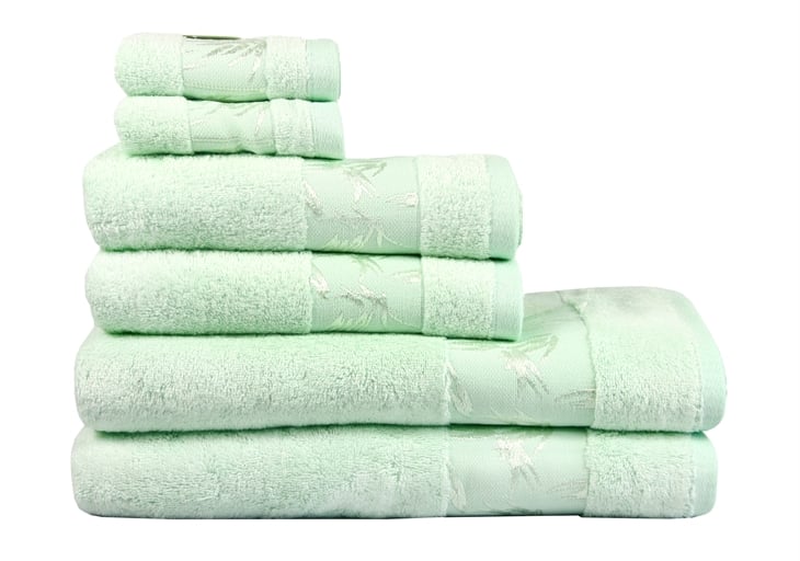 Полотенце махровое Maisonette Bamboo 50х100 см Мятный