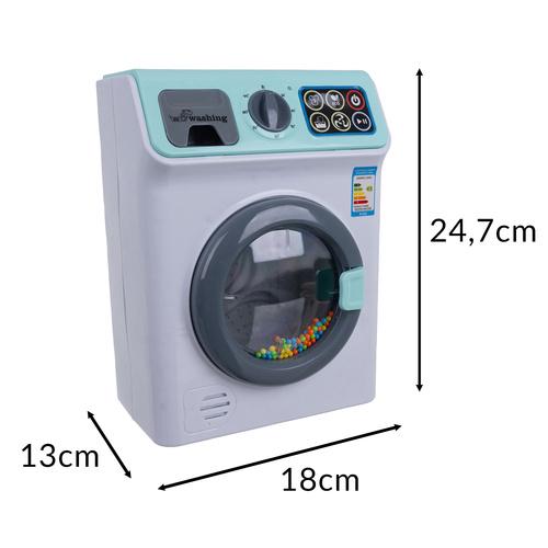 Детская стиральная машина автоматическая с сенсорной панелью/интерактивным звуком/вращающимся барабаном - фото 2 Детская стиральная машина автоматическая с сенсорной панелью/интерактивным звуком/вращающимся барабаном - фото 2