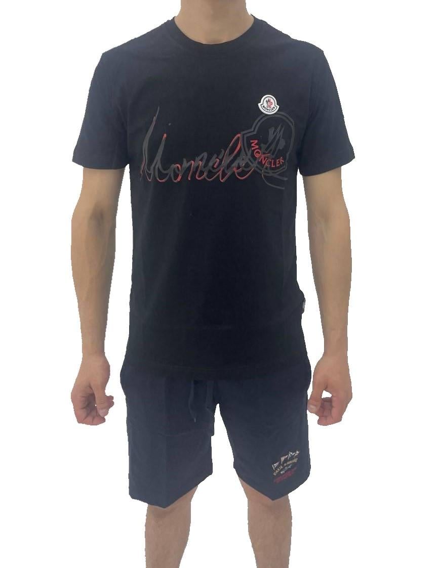 Футболка чоловіча Moncler L (MC-13553BL)