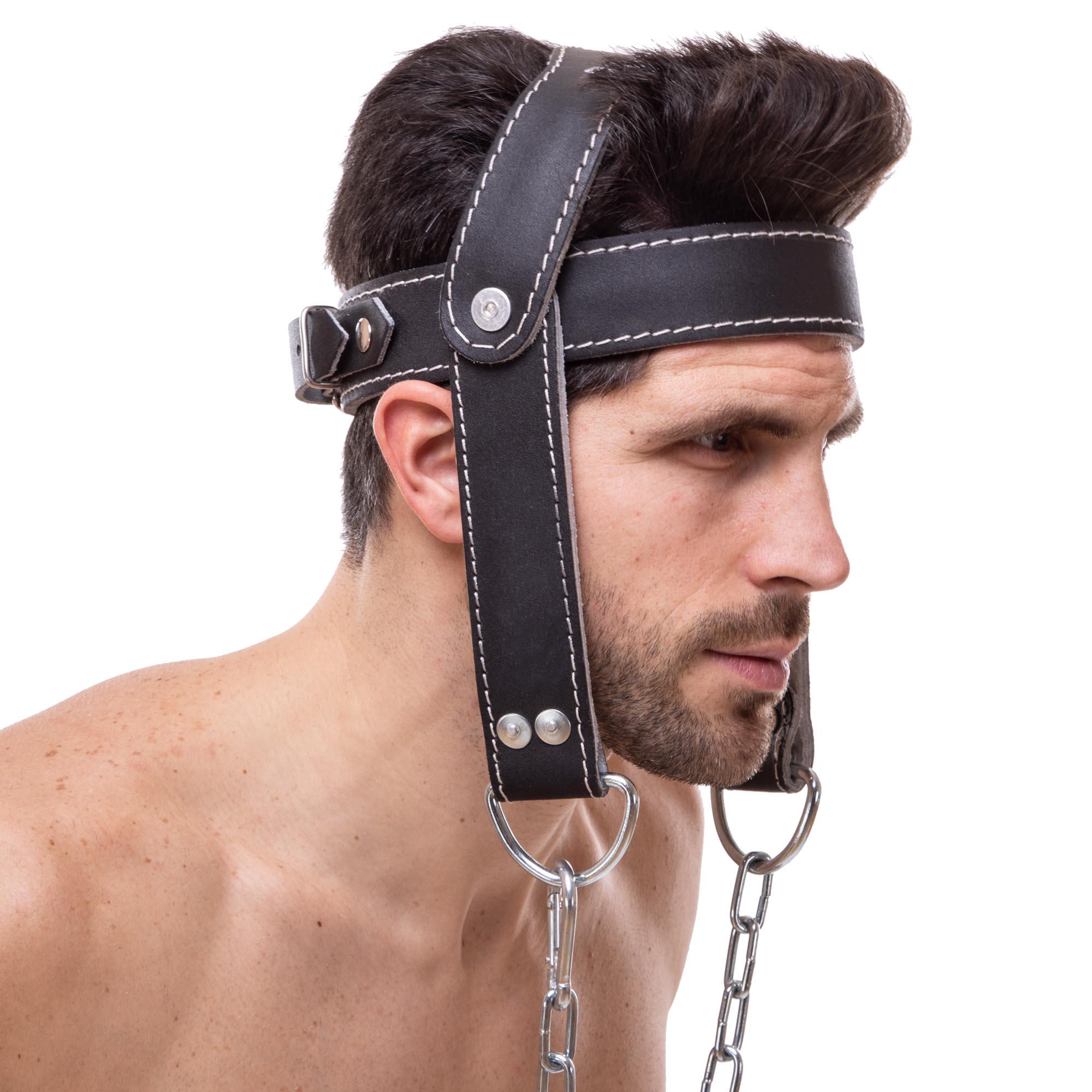 Упряжь тренажер для тренировки мышц шеи Zelart SB-165185 Черный (SB-165185)