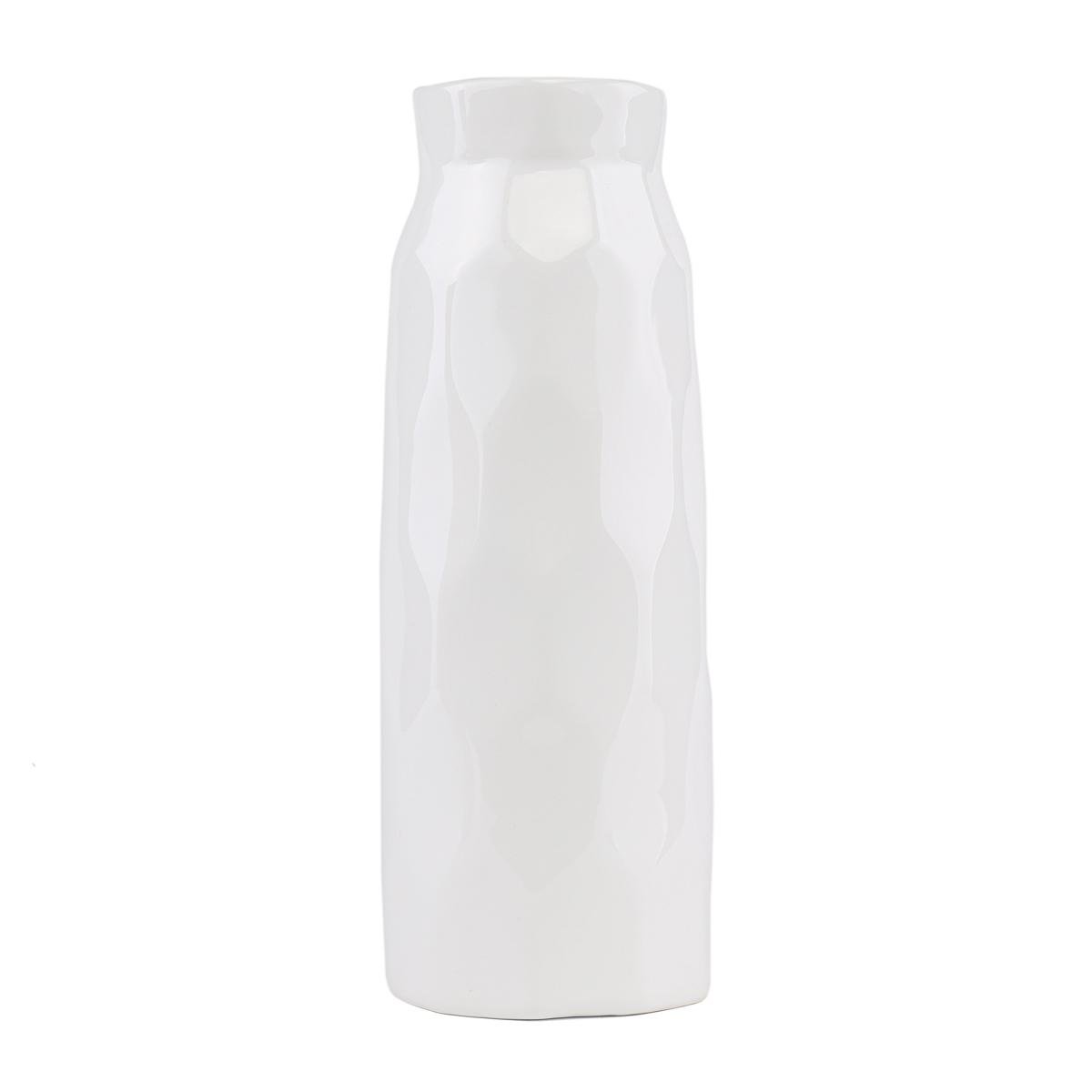 Настольная керамическая ваза Light House Величие красоты 24 см Белый 