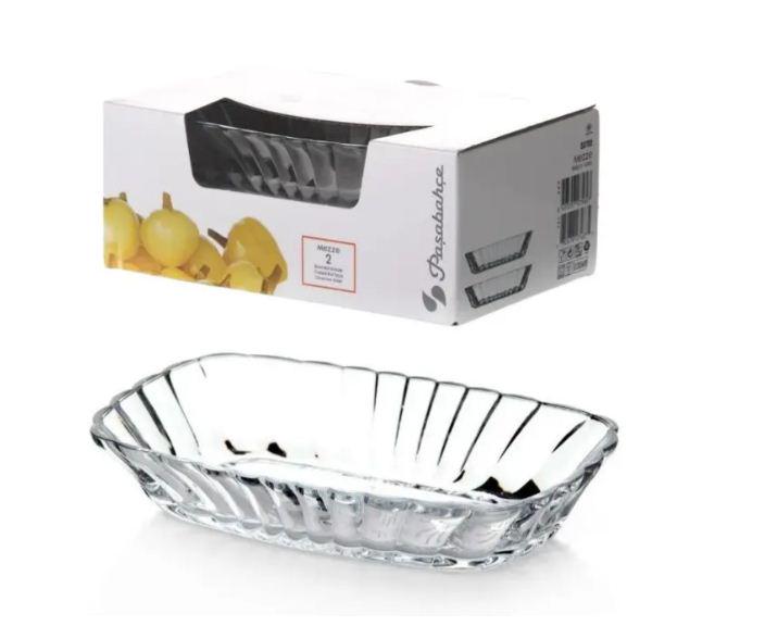 Салатники Pasabahce Mezze 2 шт. 157х101 мм (53702)