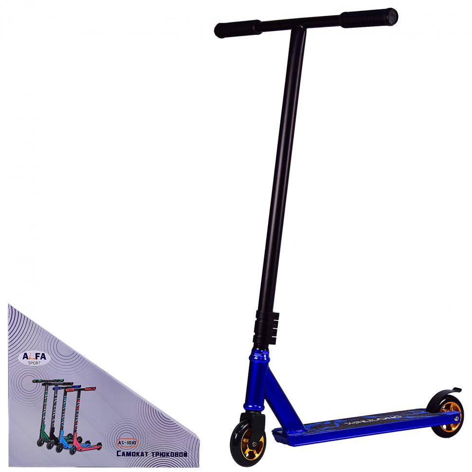 Самокат трюковой TR21027 Синий