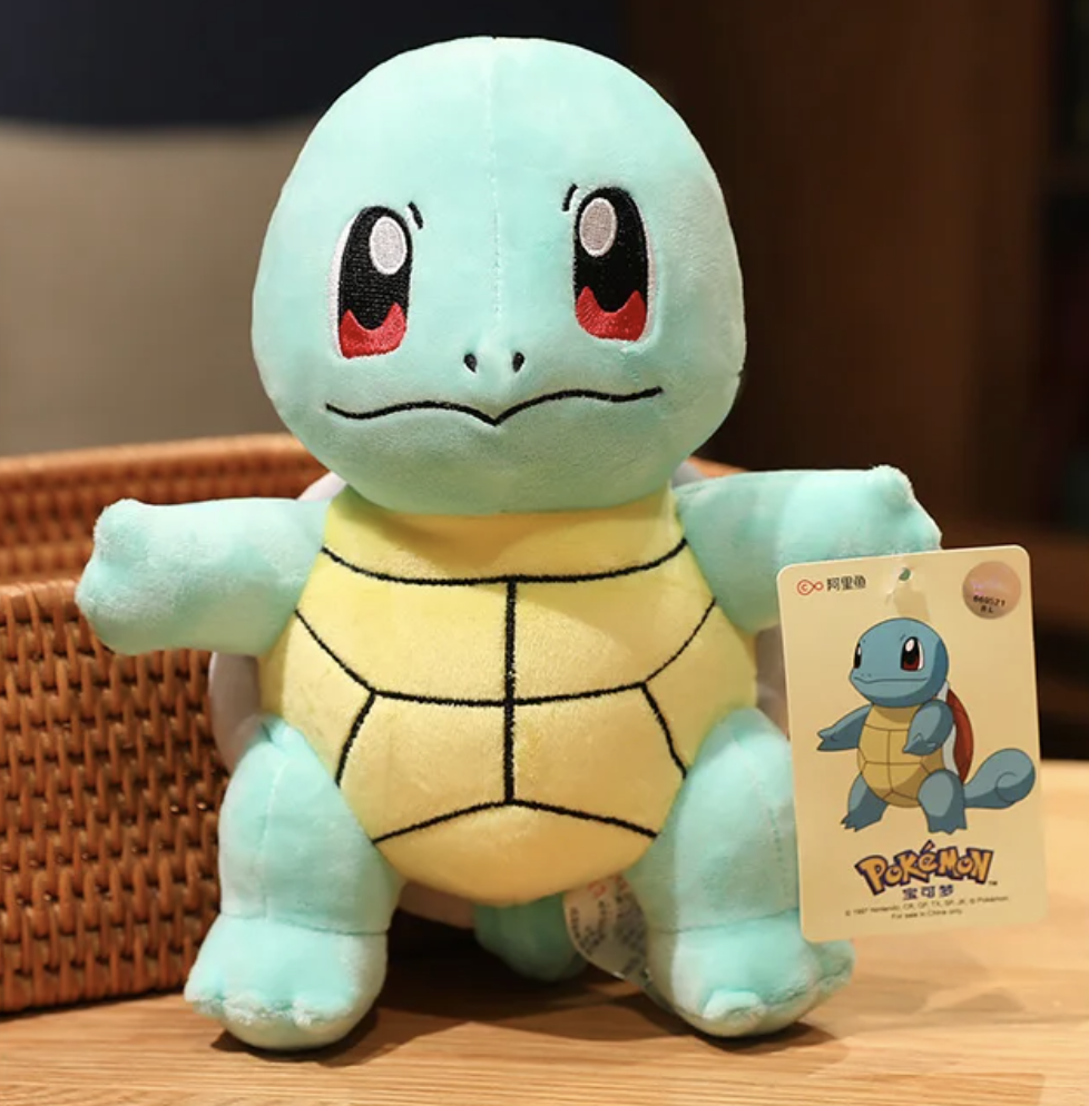 Іграшка Сквіртл з аніме Pokemon плюшева 350 г 20 см (MK001079) - фото 2 Іграшка Сквіртл з аніме Pokemon плюшева 350 г 20 см (MK001079) - фото 2