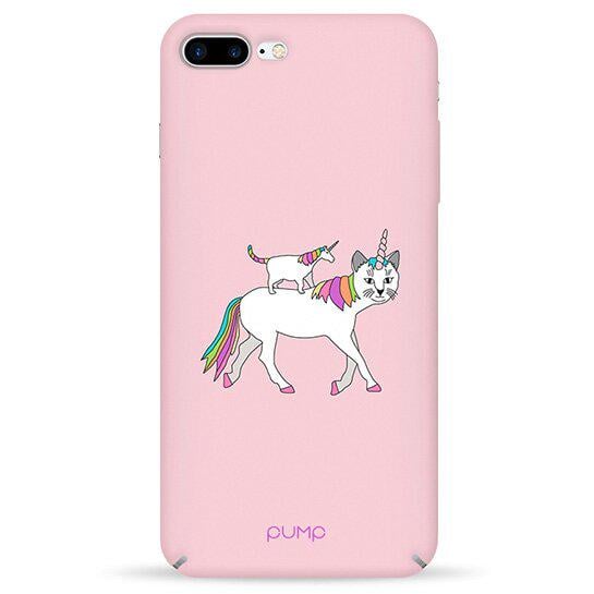 Чохол Pump Tender Touch Case для iPhone 8 Plus/7 Plus UniCat З малюнком Рожевий