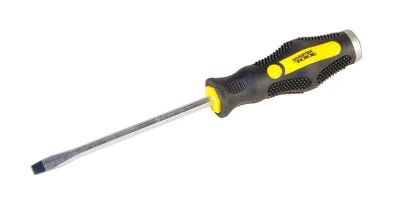 Отвертка плоская Mastertool ударная SL6х125 мм (49-5612)