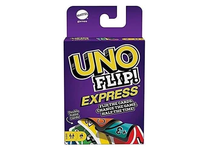 Настольная игра UNO FLIP EXPRESS ДВОЙНАЯ ИГРА (GDX75) Настольная игра UNO FLIP EXPRESS ДВОЙНАЯ ИГРА (GDX75)
