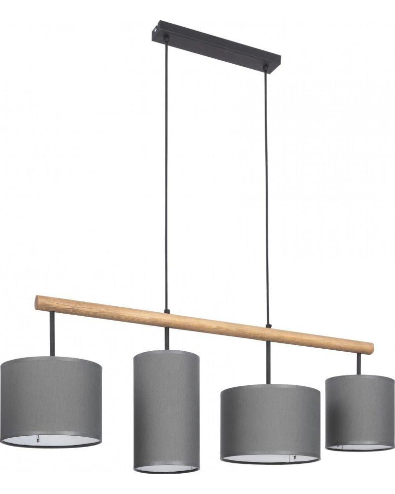 Підвісний світильник TK-Lighting Deva Graphite (4458)