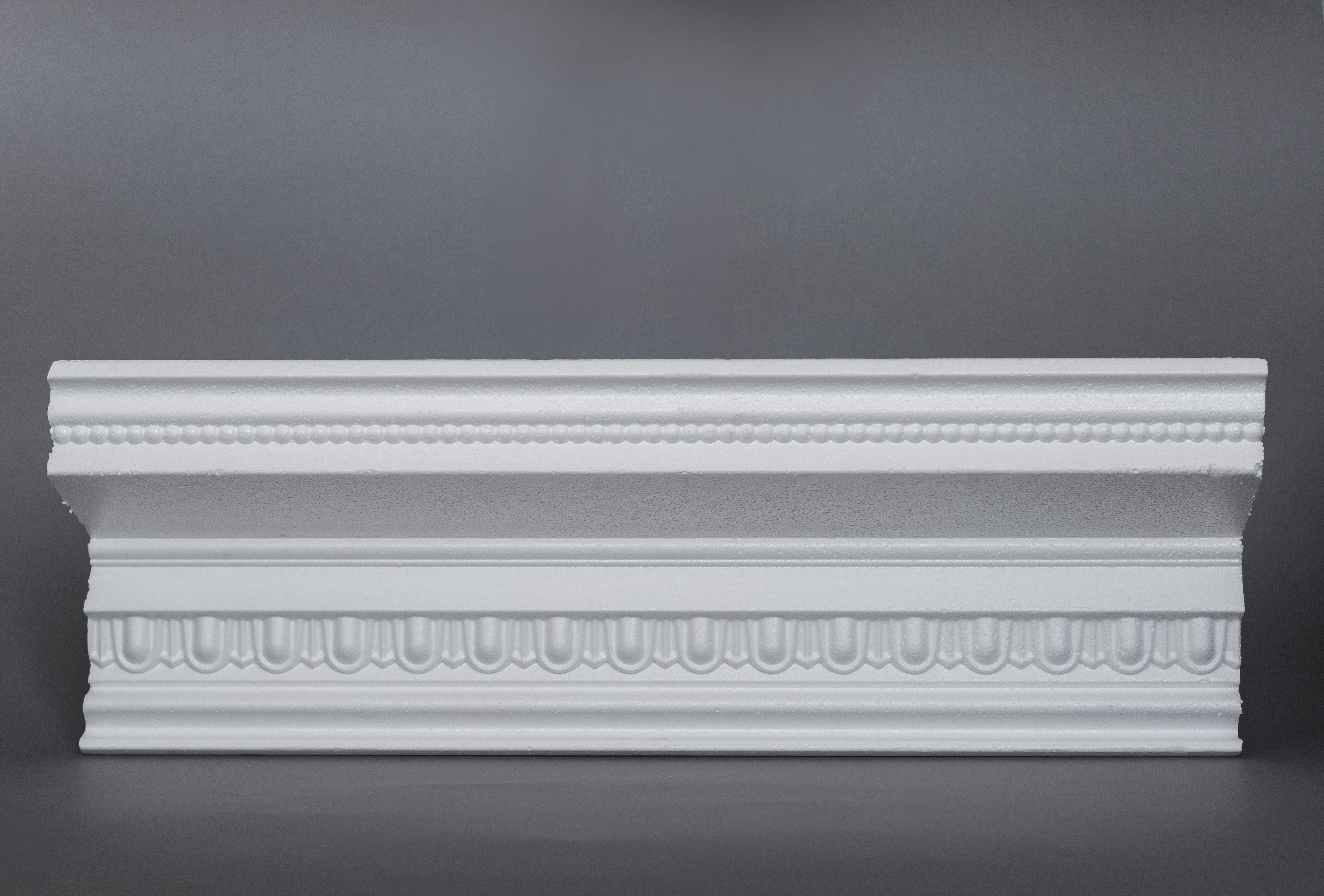 Плинтус потолочный G7-180 с рисунком 127х127х2000 мм (G7)