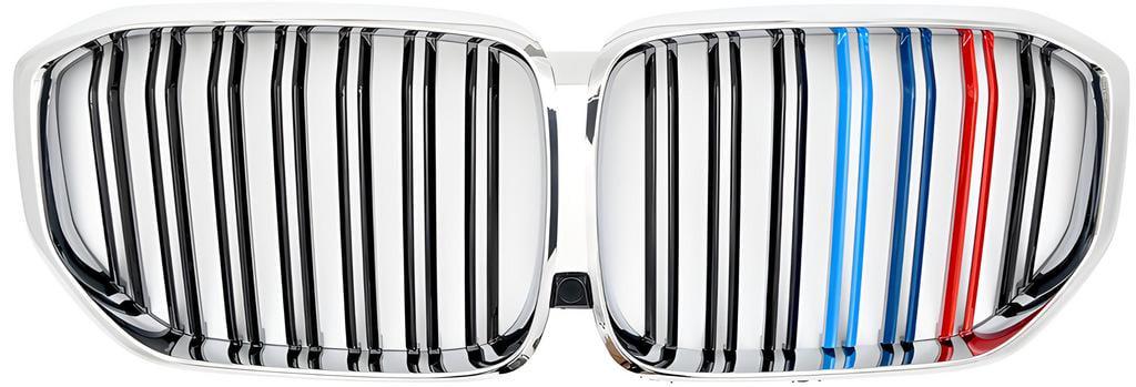 Решетка радиатора GBT для BMW X5 M-Look G05 2019- гг. пластик Черный (27669674)