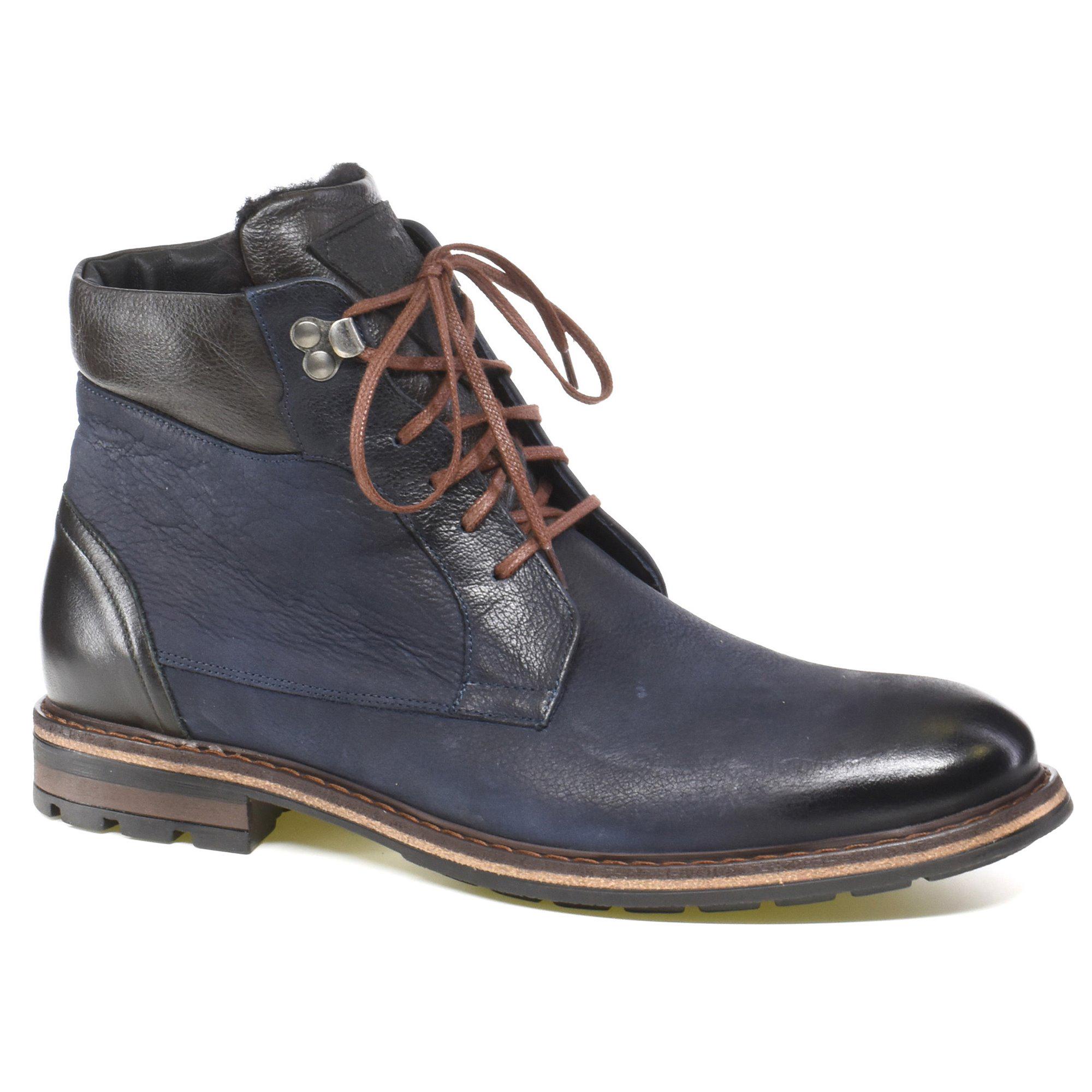 Ботинки зимние мужские Trio PL р. 41 Темно-синий (13002-41)