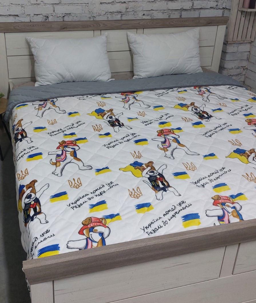 Покрывало стеганое полуторное пес Патрон (32424)