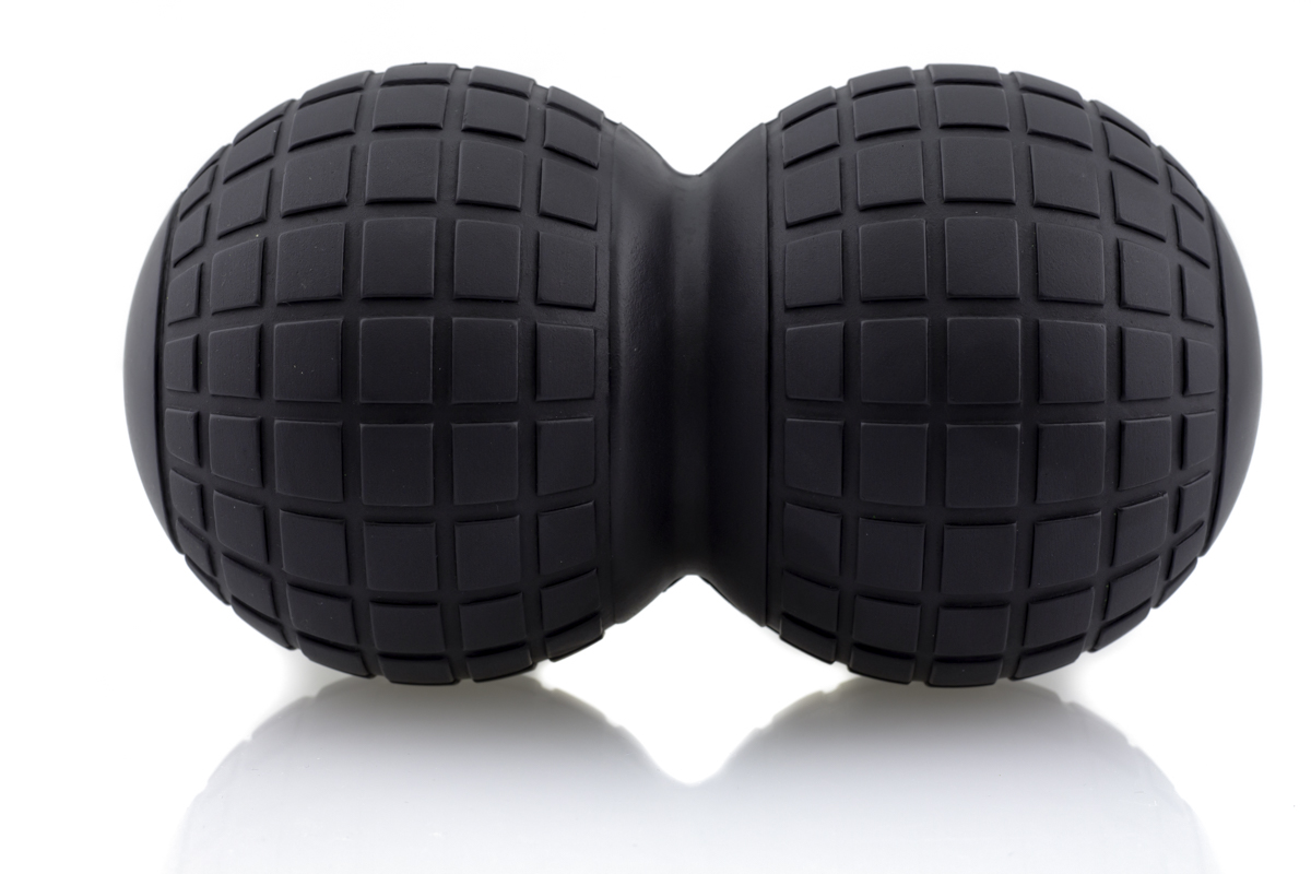Масажний м'яч подвійний Peanut Massage Ball Roller - фото 2