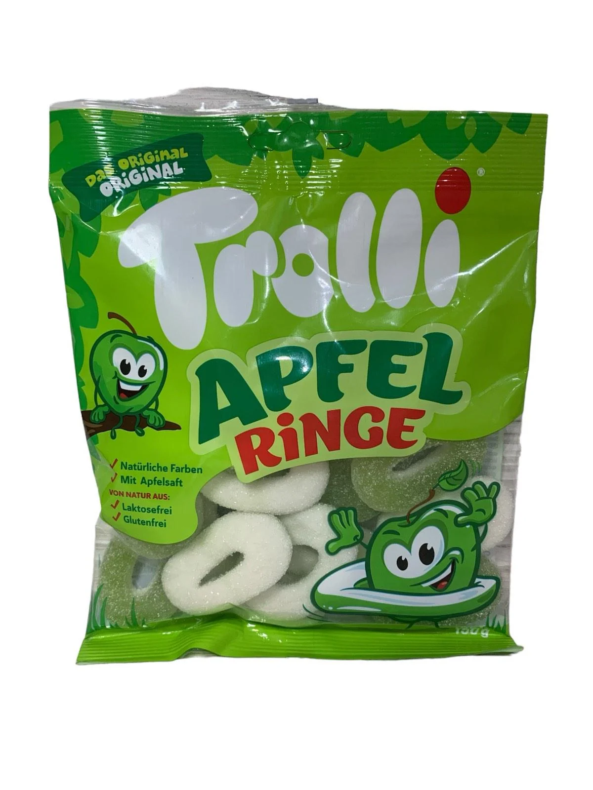 Конфеты желейные Trolli Apfel Ringe 150 г (59410)
