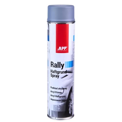 Фарба аерозольна APP Rally Haftgrund Spray 600 мл Сiрий (00000054681)