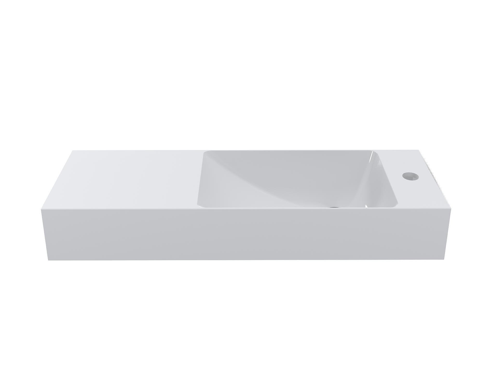 Умивальник для ванної кімнати Fancy Marble Tristi 800 R (12380301) - фото 2 Умивальник для ванної кімнати Fancy Marble Tristi 800 R (12380301) - фото 2