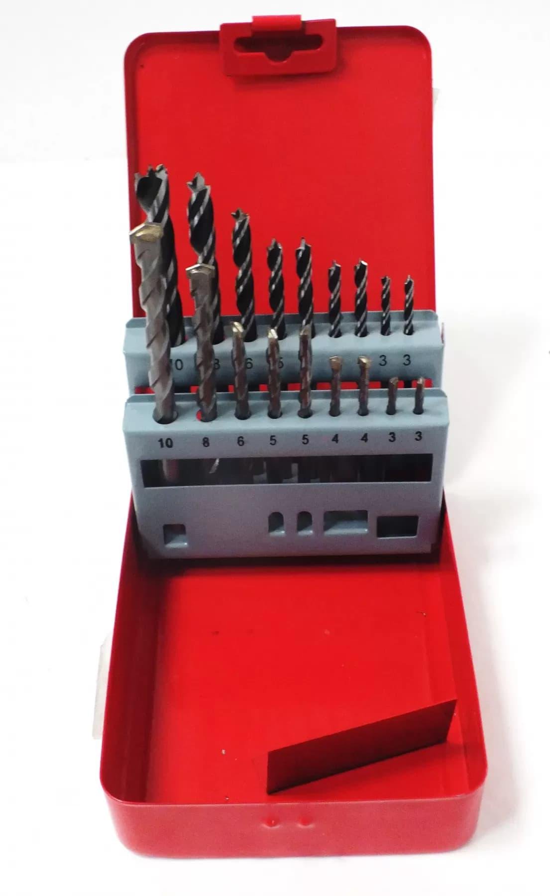 Свердла по дереву і каменю Parkside PHSB 2A1 18 пр. (0094P0006)