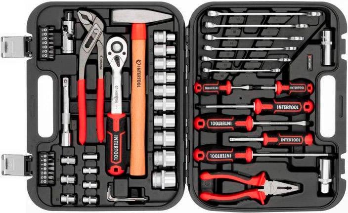 Набір інструментів Intertool Storm 56 шт. (ET-8056) - фото 3 Набір інструментів Intertool Storm 56 шт. (ET-8056) - фото 3