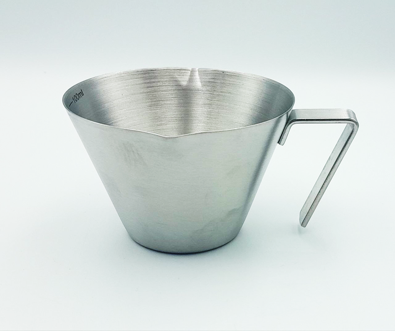 Питчер для эспрессо с мерной шкалой 100 мл Серебряный (1211)