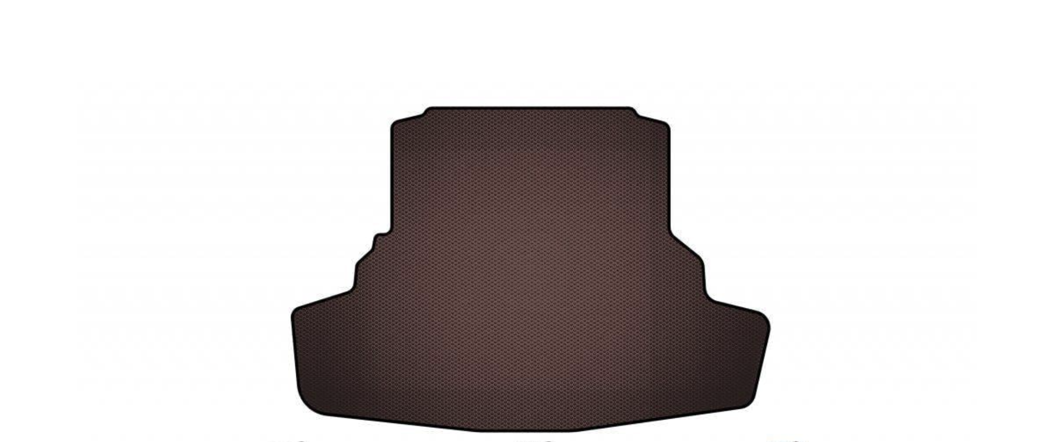 Коврик в багажник Digital Designs Carsuit V1 для Volkswagen ID.5 2022- рр. резина Коричневий (189071)