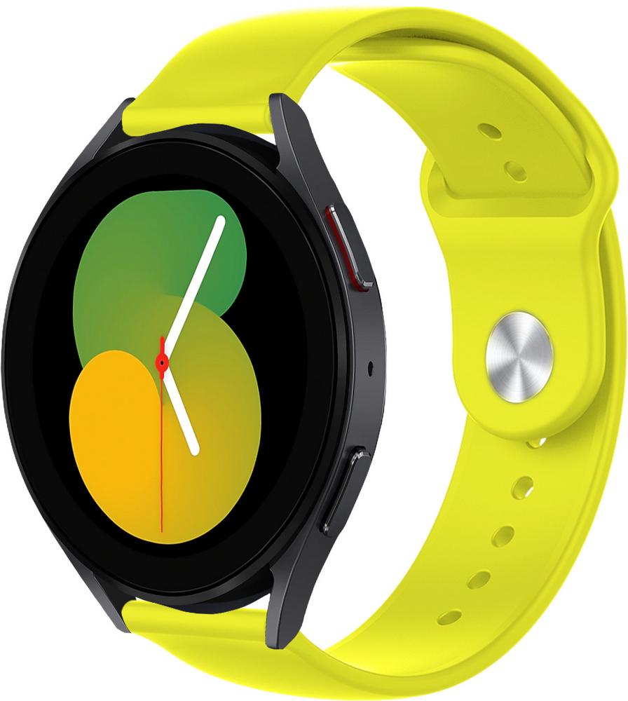 Ремешок Base Galaxy Watch 5 40 мм Yellow (28210) - фото 1 Ремешок Base Galaxy Watch 5 40 мм Yellow (28210) - фото 1
