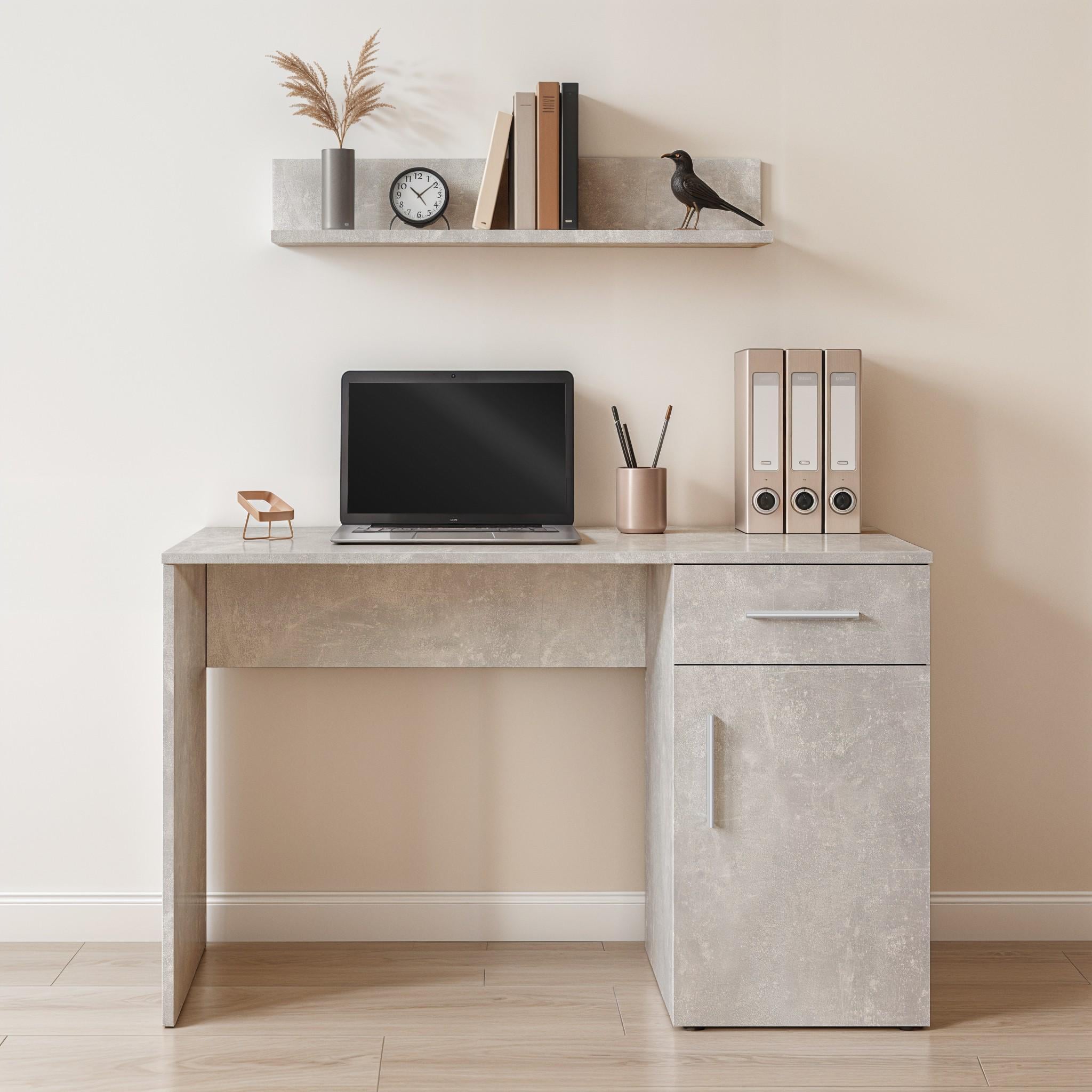 Письмовий стіл FST-3 1200х500х760 мм Бетон