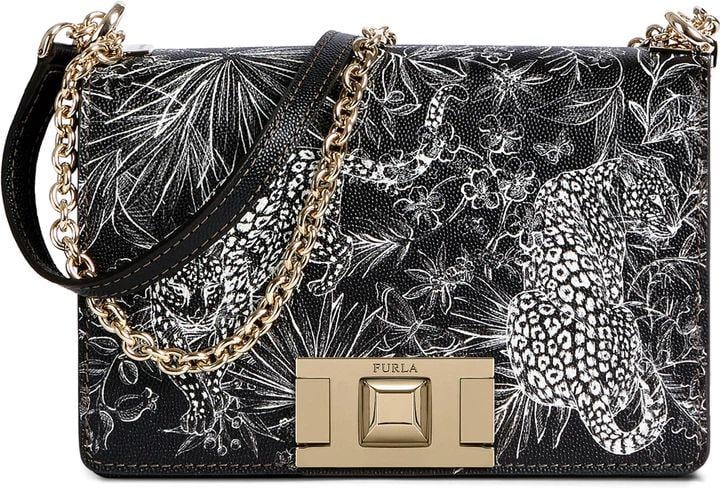 Сумка жіноча шкіряна Furla Mimi' Mini Crossbody 1045371 Чорний