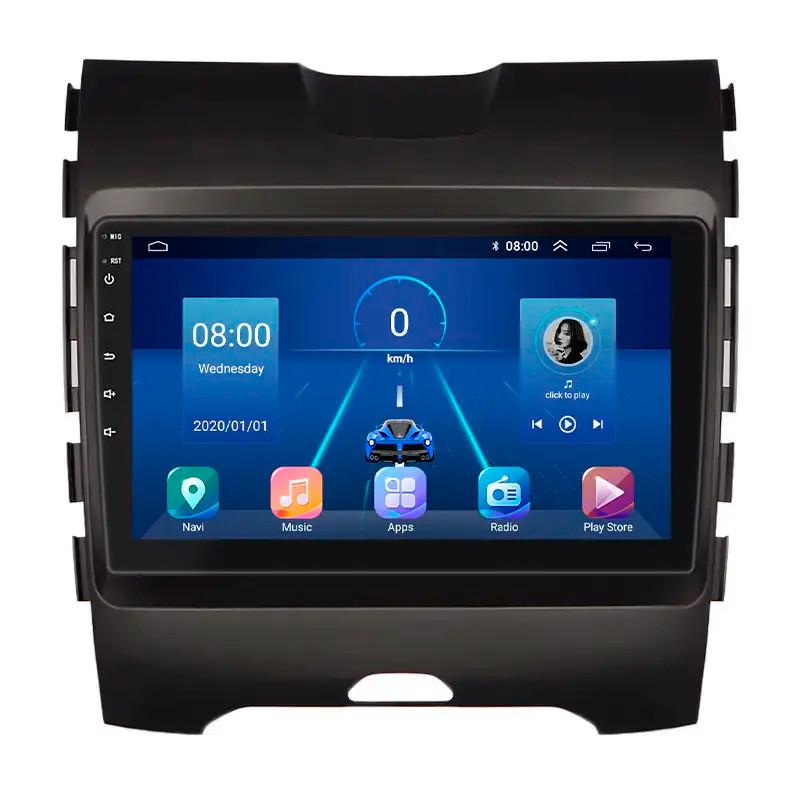 Магнитола штатная Lesko для Ford Edge II 2018-9 6/128 Gb 4G Wi-Fi GPS Top