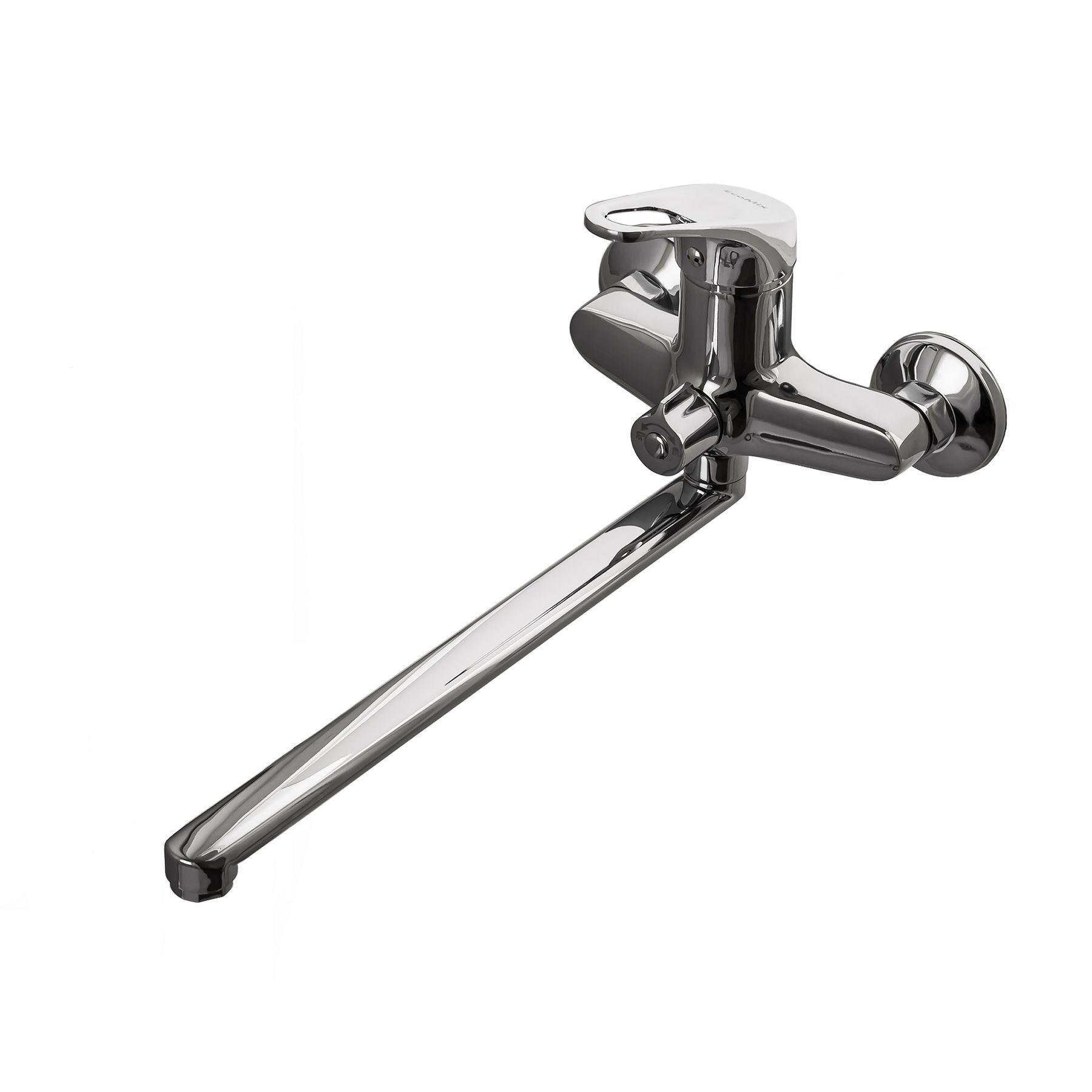 Змішувач для ванни з душовим комплектом EcoMix ENERGO M-GEM-208 Хром (10039)