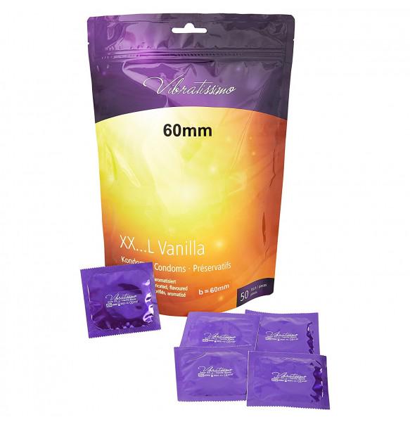 Презервативи Vibratissimo Vanilla XXL 60 мм 50 шт.