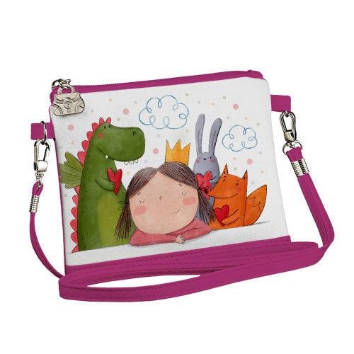 Сумка для девочки Presentville Little fairy Принцесса и дракон (SF_CLF005_ROZ)
