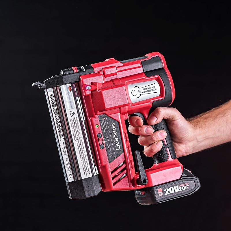 Гвоздезабиватель комбинированный аккумуляторный Worcraft CNS-S20LiH без аккумулятора и зарядного - фото 14 Гвоздезабиватель комбинированный аккумуляторный Worcraft CNS-S20LiH без аккумулятора и зарядного - фото 14