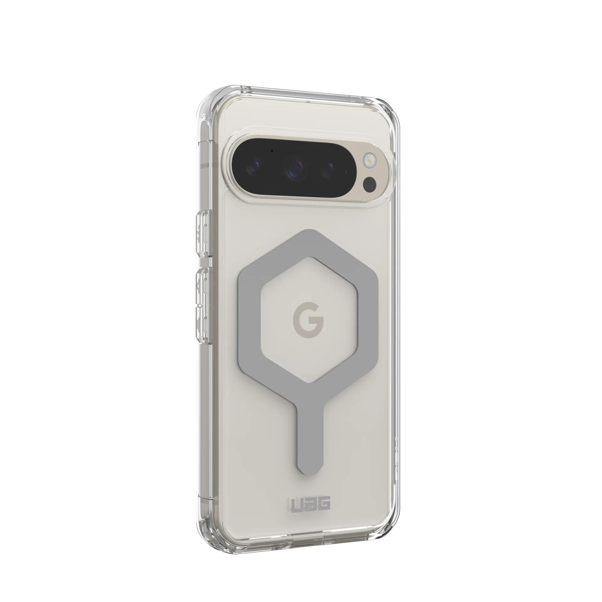Чехол для телефона UAG Plyo Pro Magnetic для Google Pixel 9 Pro Прозрачный с серебристым (614458114333)