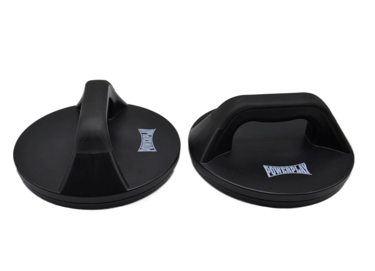 Упоры для отжиманий поворотные PowerPlay 4321 Push Up Bars пластиковые круглые (A-012551) - фото 7 Упоры для отжиманий поворотные PowerPlay 4321 Push Up Bars пластиковые круглые (A-012551) - фото 7
