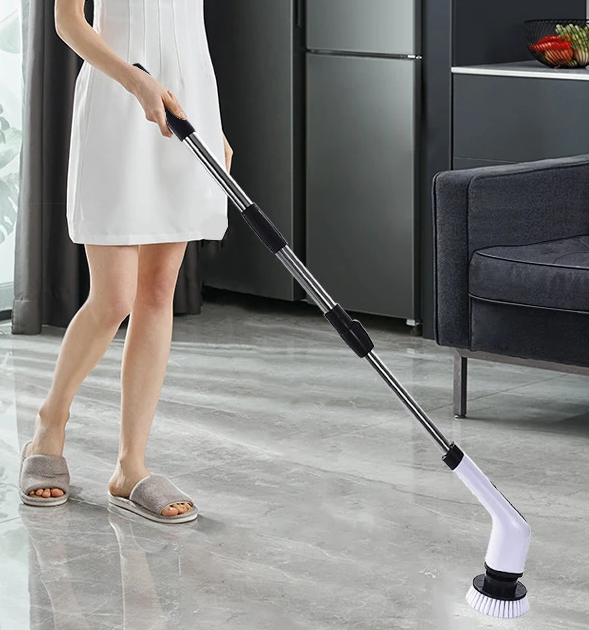 Щетка для уборки Electric Cleaning Brush 9в1 беспроводная электрическая (CB-88) - фото 6