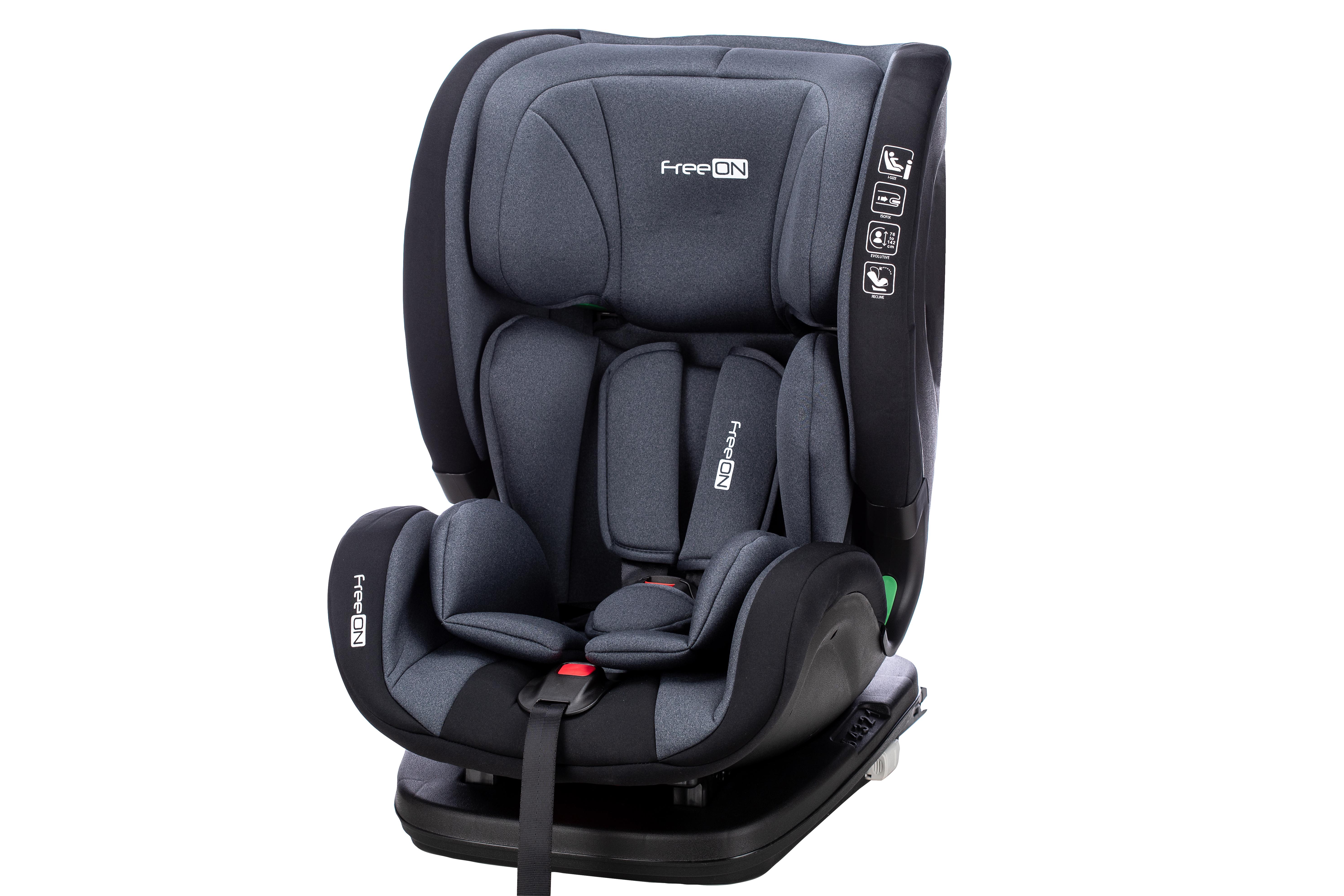 Автокресло FreeON TREX Isofix 9 мес - 12 лет 9-36 кг Black (47153)