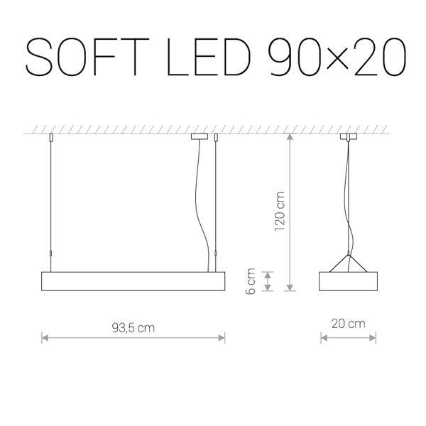 Люстра Nowodvorski Soft Led 9542 - фото 2