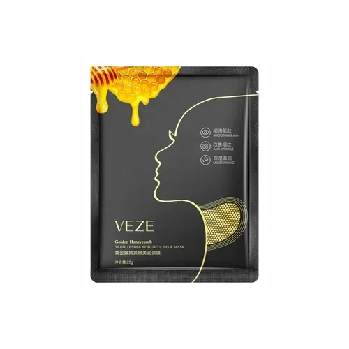 Маска для шеи тканевая Veze Golden Honeycomb Tight Tender Beautiful Neck Mask 25 мл (27302004)
