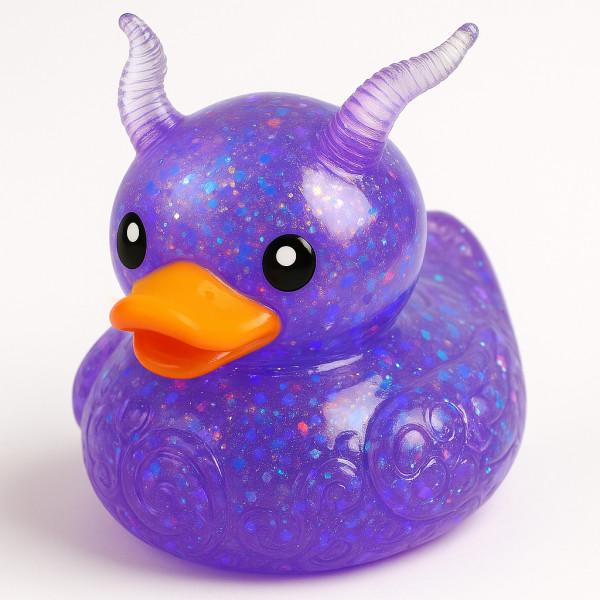 Игрушка антистресс Рок Утка с блестками 7,5 см Фиолетовый (26567979) Игрушка антистресс Рок Утка с блестками 7,5 см Фиолетовый (26567979)