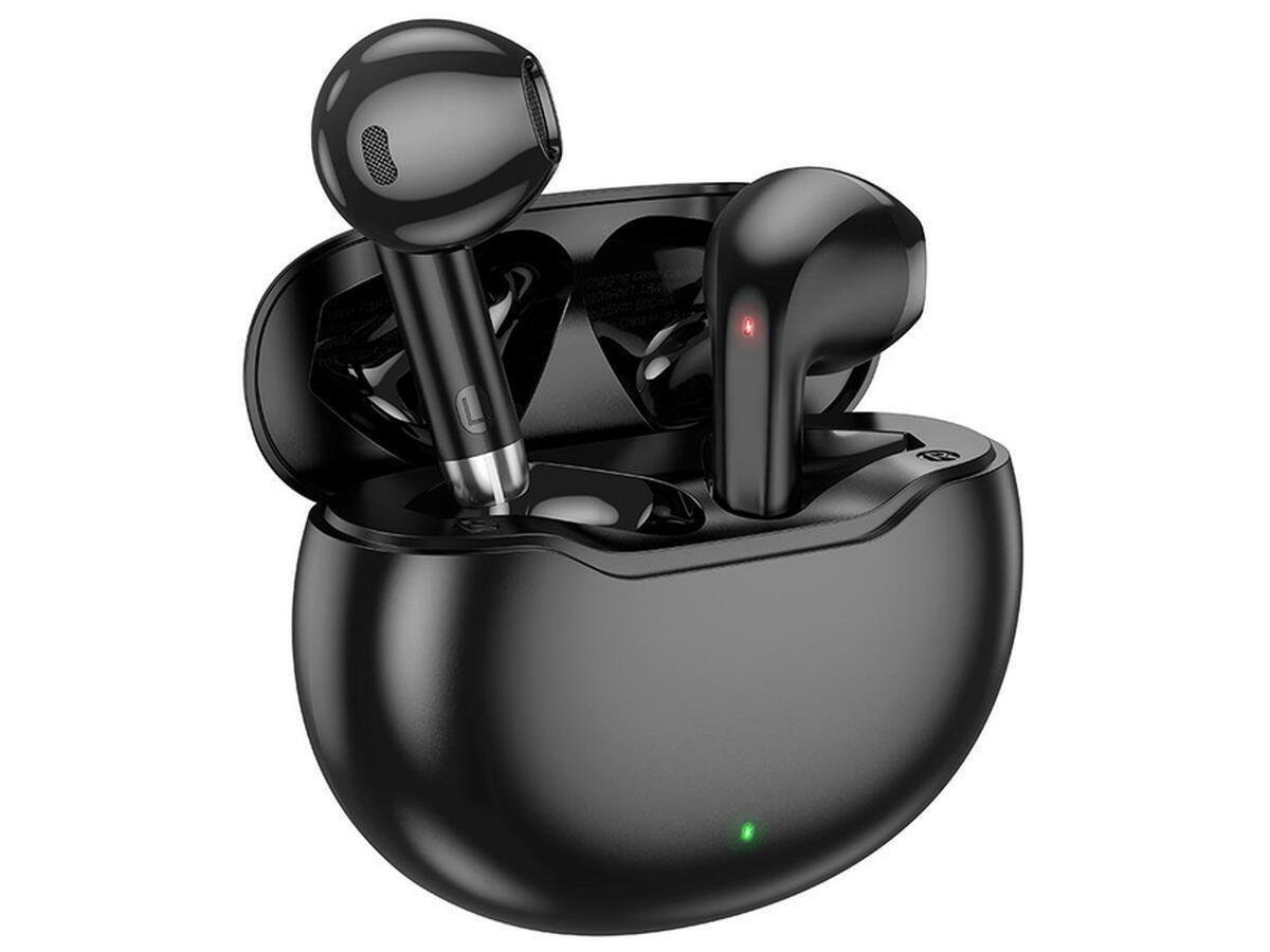 Наушники беспроводные Hoco с микрофоном Черный (EW61) - фото 1 Наушники беспроводные Hoco с микрофоном Черный (EW61) - фото 1