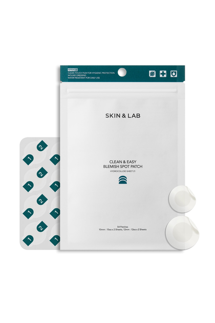 Патчи от воспалений точечные SKIN&LAB Clean & Easy Blemish Patch 54 шт.