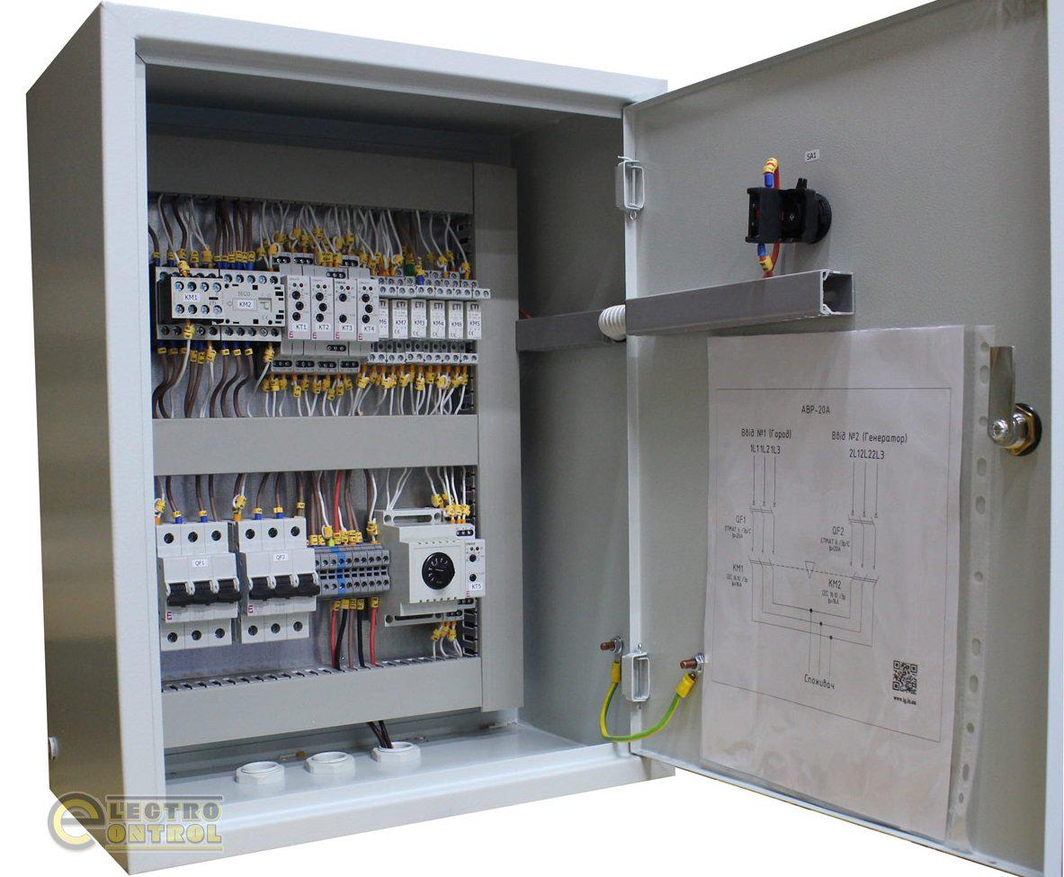 Щит розподільчий металевий АВР-200А ІР 54 600х500х250 мм (26282145)