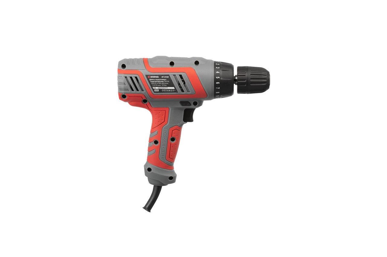 Шуруповерт сетевой Intertool 320 Вт DT-0103 - фото 6