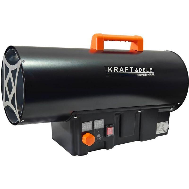 Тепловая пушка газовая Kraft & Dele KD11706 45 кВт 0,7 бар 2,18 кг/ч для гаража и мастерской